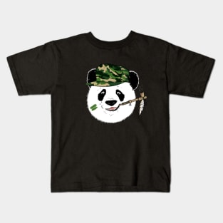 war panda Kids T-Shirt